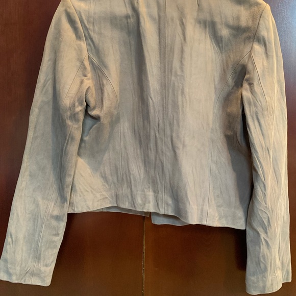 JOIE Cropped leather jacket - Picture 3 of 5